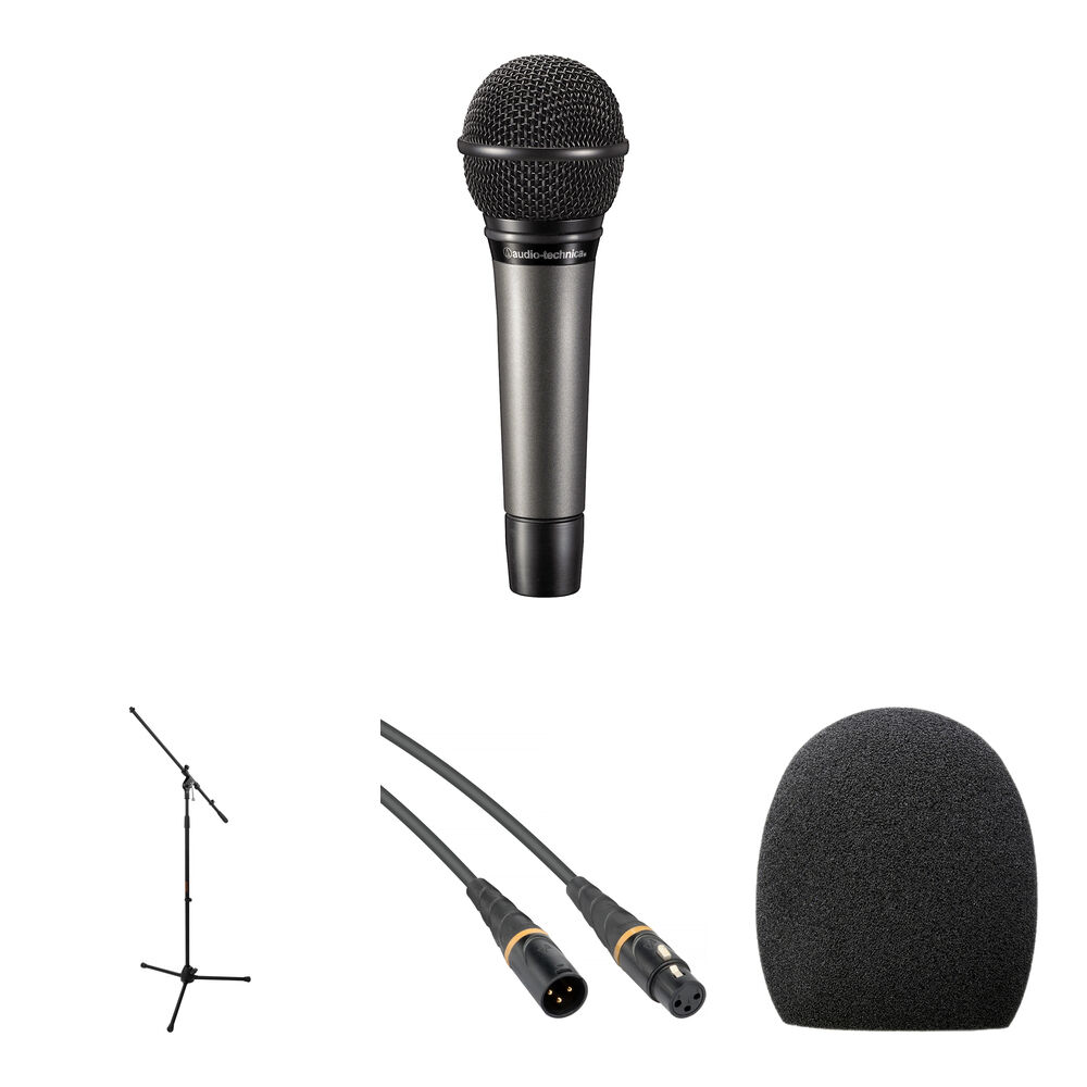 

Ручной микрофон Audio-Technica Audio-Technica ATM510 Value Kit with Microphone,