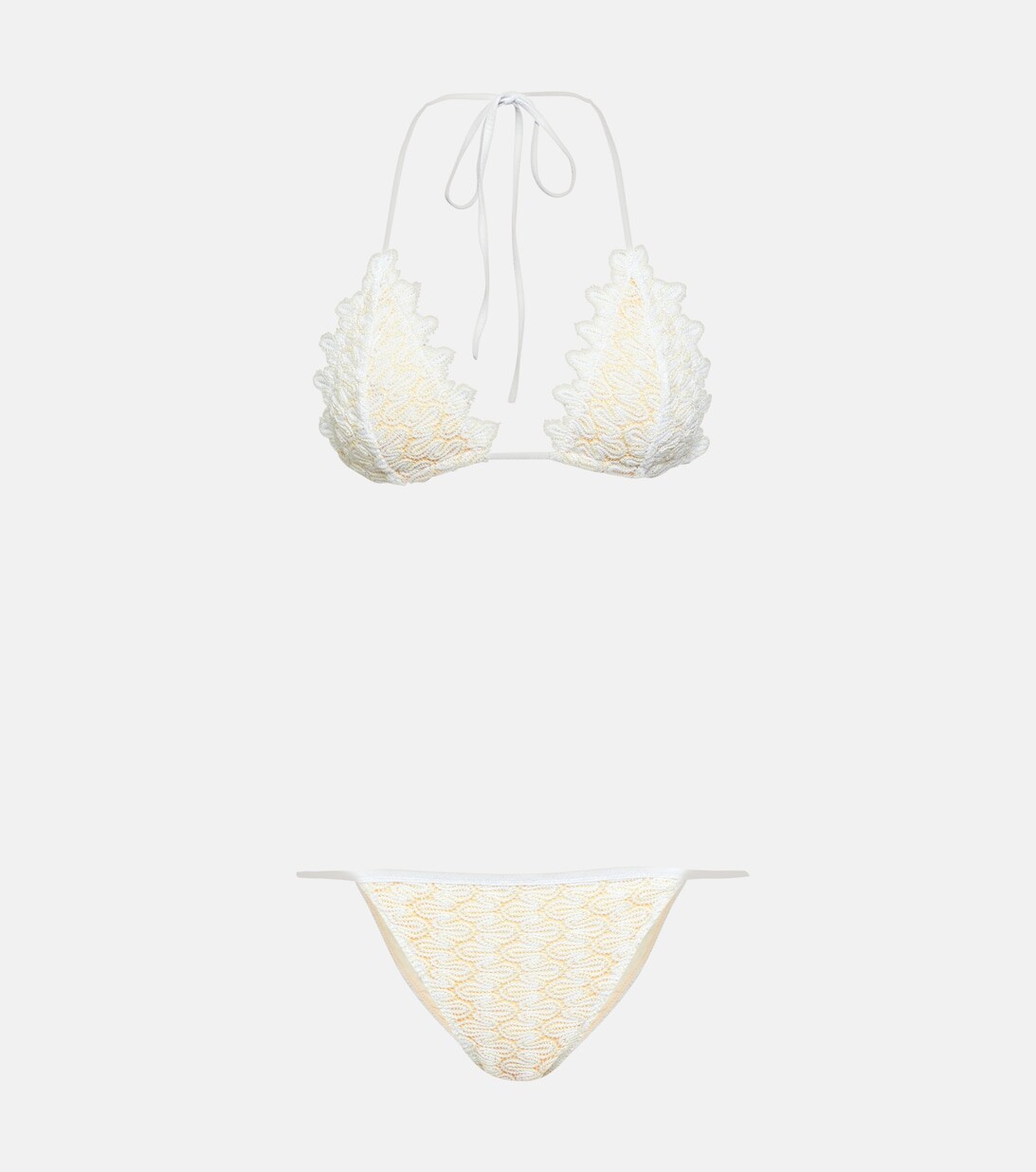 

Кружевное бикини Missoni, белый