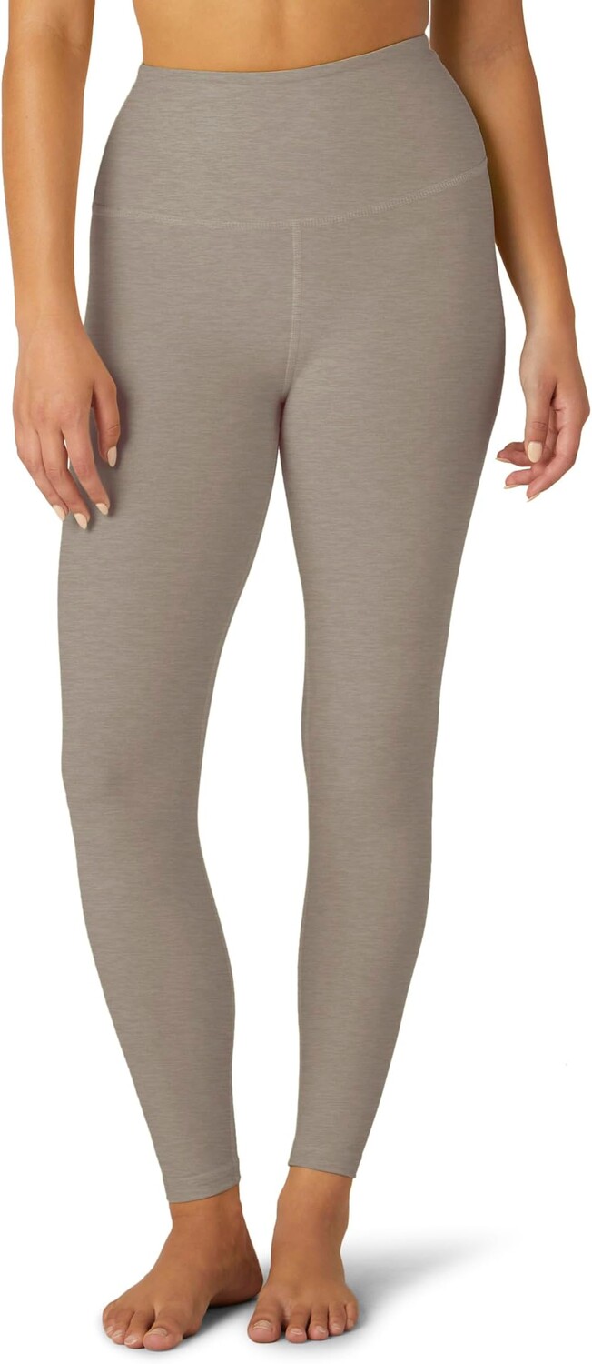 

Леггинсы миди с высокой талией Spacedye Beyond Yoga, цвет Birch Heather