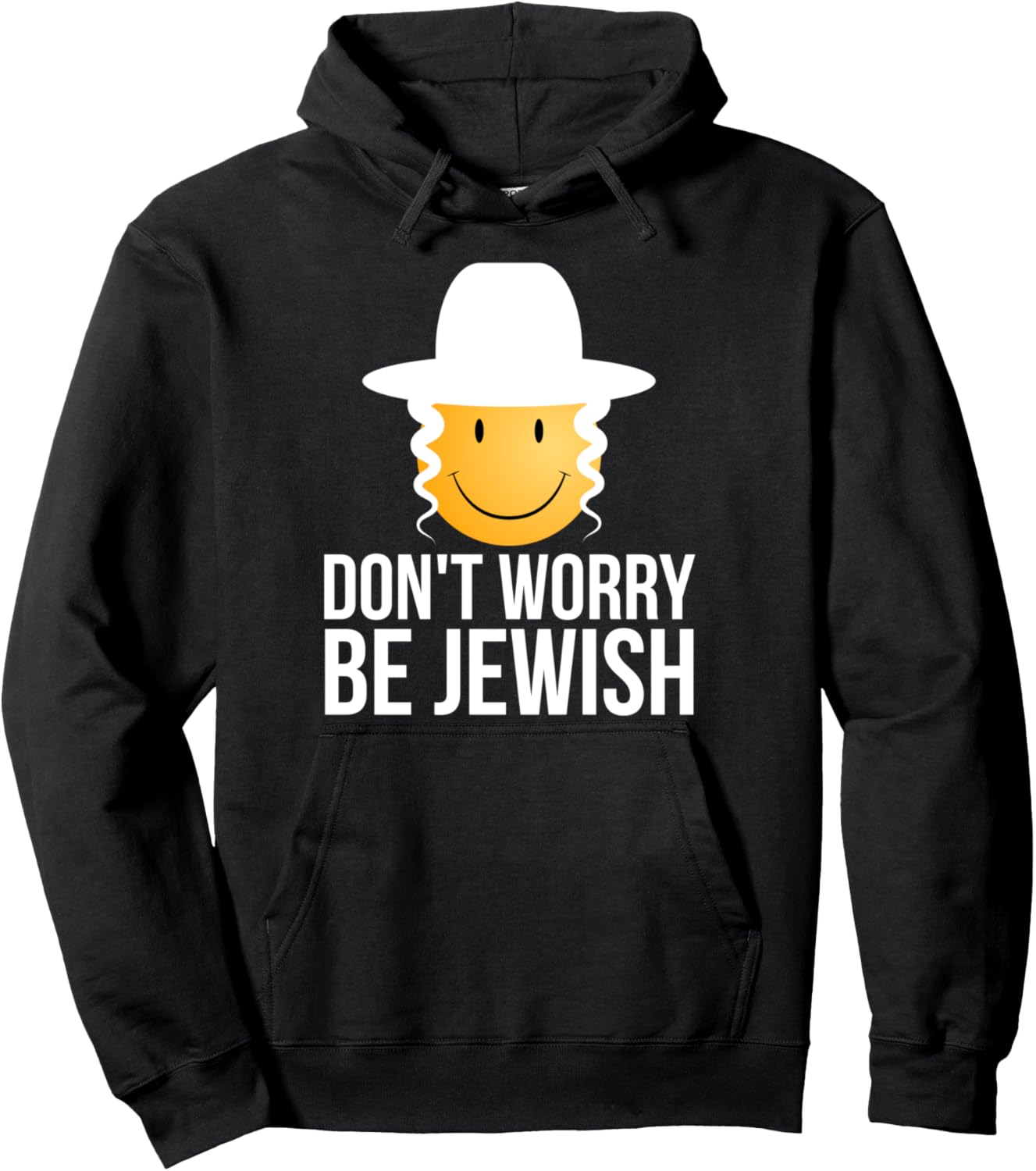 

Толстовка с капюшоном Don't Worry About Being Jewish Gift, черная Jewish Israeli Funny Gifts, Черный, Толстовка с капюшоном Don't Worry About Being Jewish Gift, черная Jewish Israeli Funny Gifts