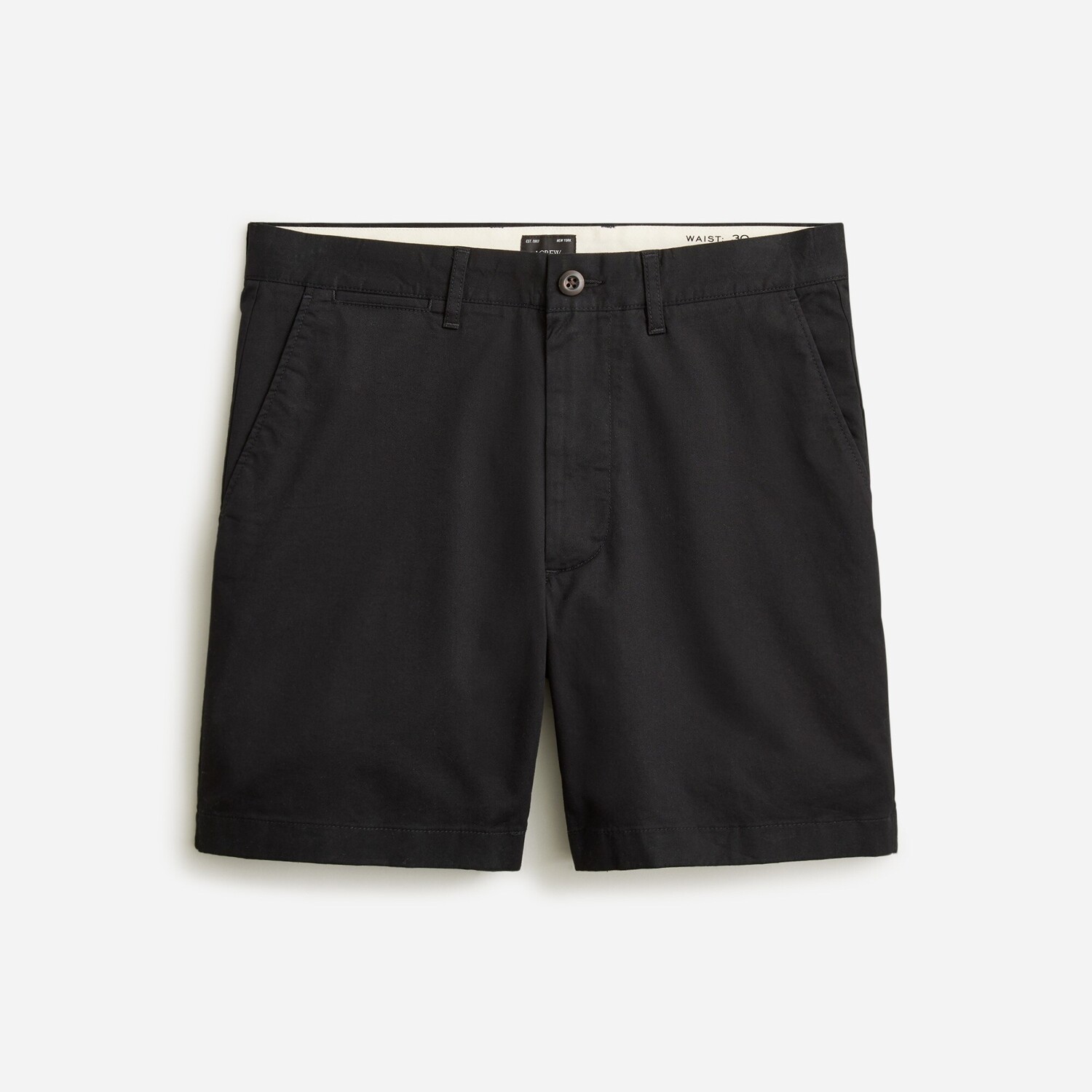 

7-Дюймовые эластичные шорты-чиносы J.Crew, черный