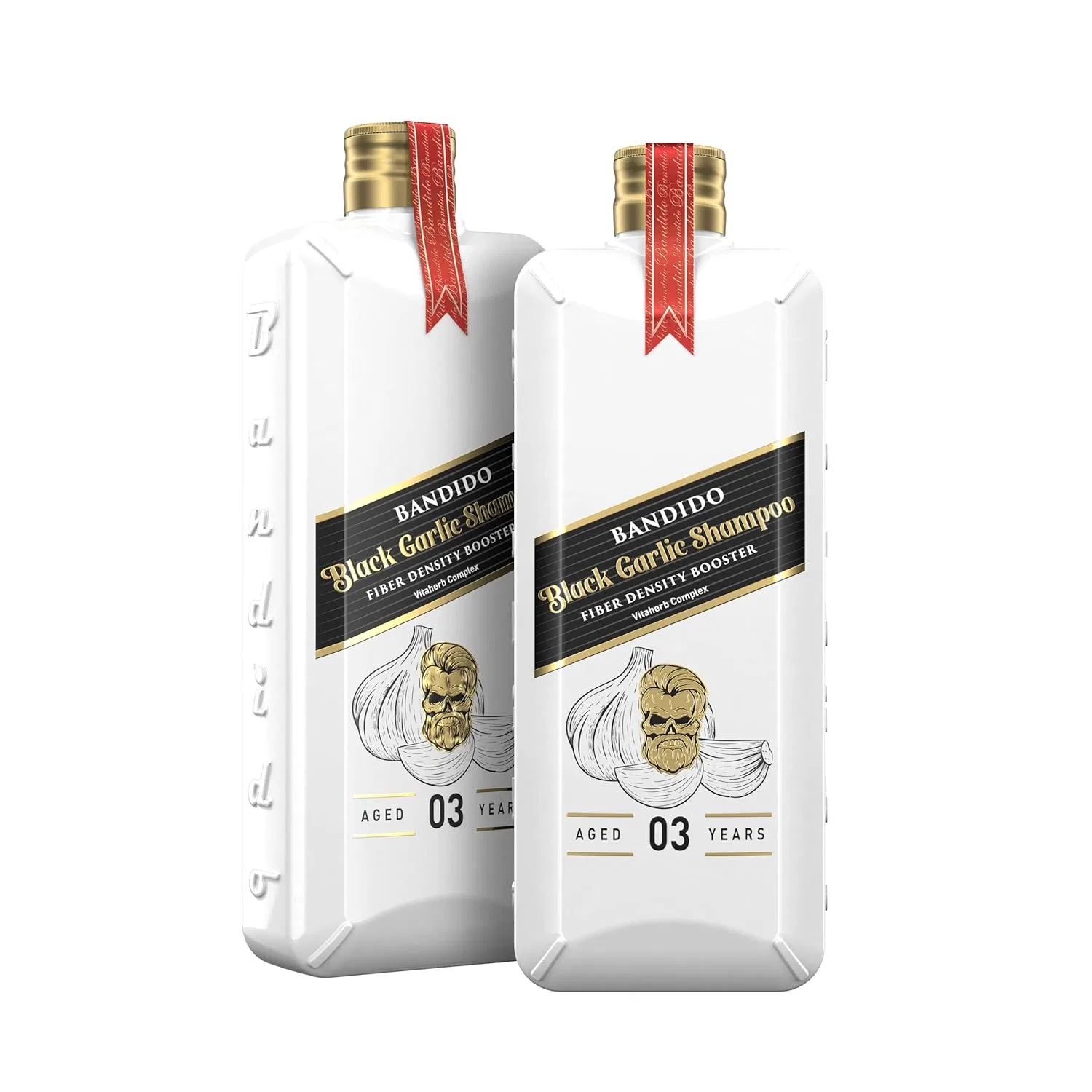 Мужской шампунь Bandido Black Garlic 350 мл с экстрактом черного чеснока Bandido — фото 3