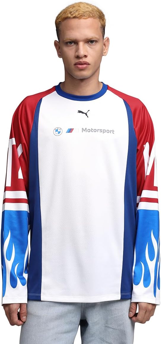 

Мужская быстросохнущая футболка PUMA Motorsport MOTOR BMW MMS LIFESTYLE 632577, синий