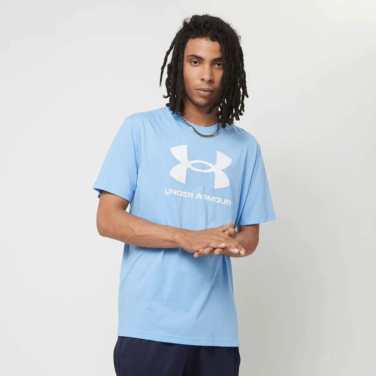 

Футболка Under Armour Sportstyle Logo Short Sleeve Tee, синий