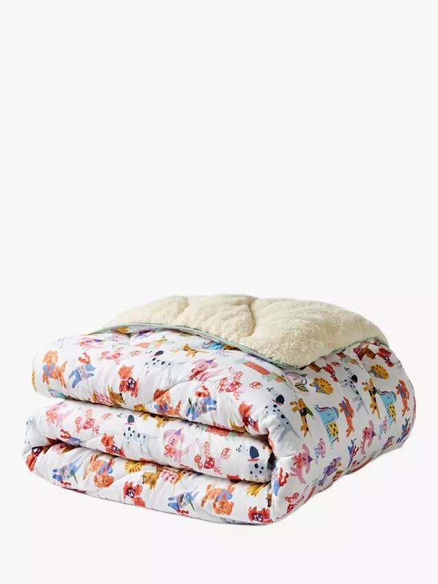 

Плед Eleanor Bowmer x Night Lark Happy Dogs Cosy Sherpa, разноцветный