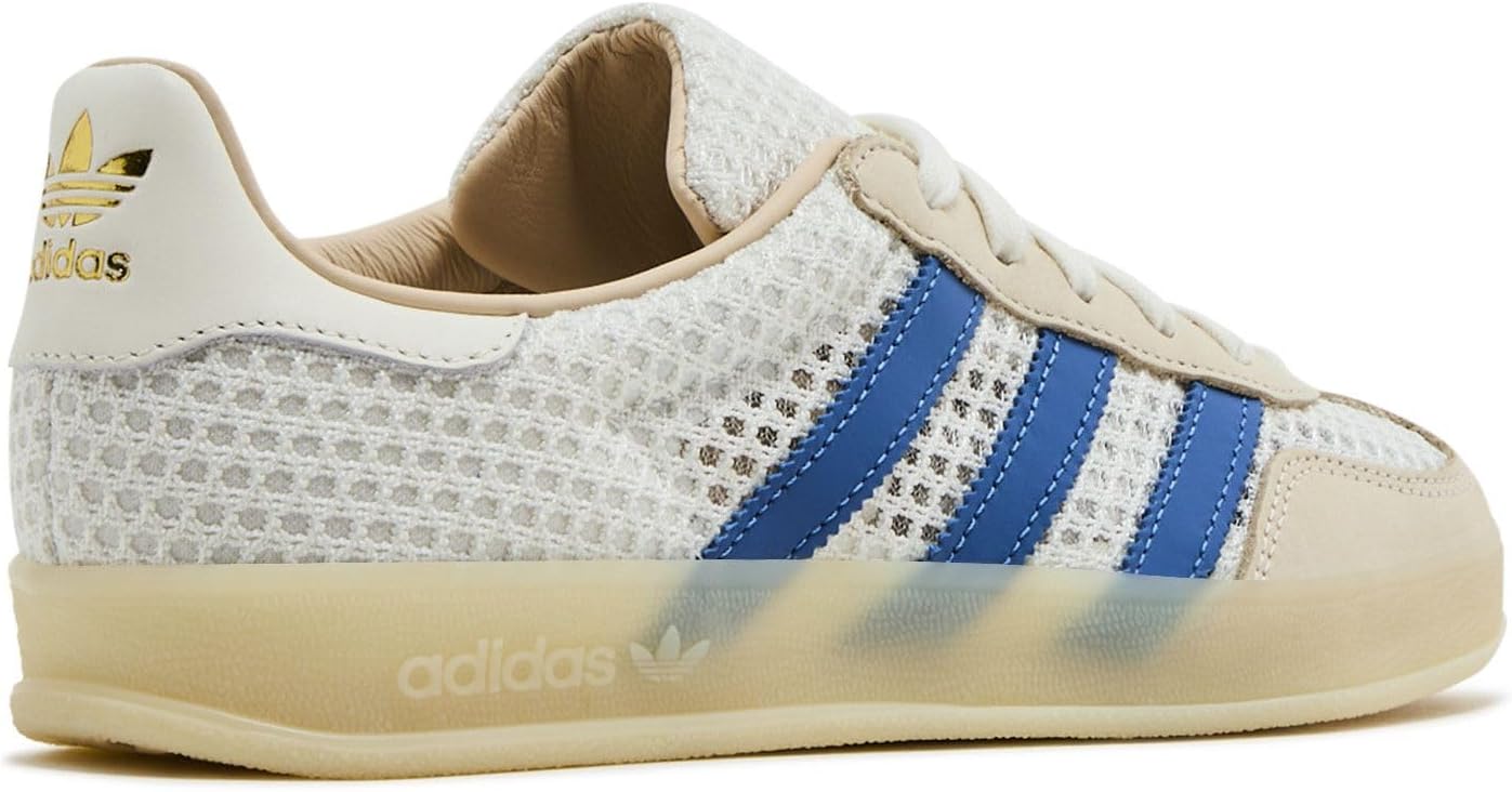 Мужские кроссовки Adidas Gazelle Indoor, белый/синий — фото 3