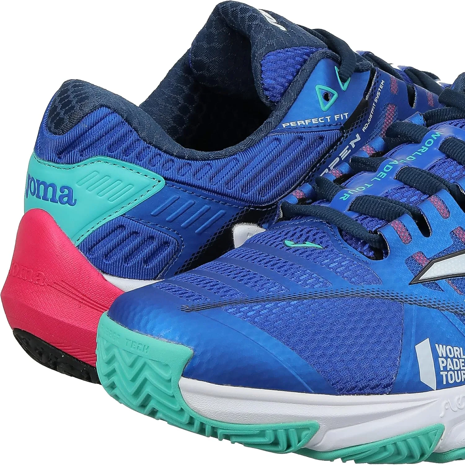 Мужские теннисные кроссовки для падела Joma, голубой/бирюзовый — фото 3