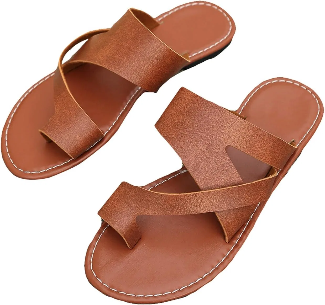 Сандалии ортопедические, с корректором, Brown WCXTY