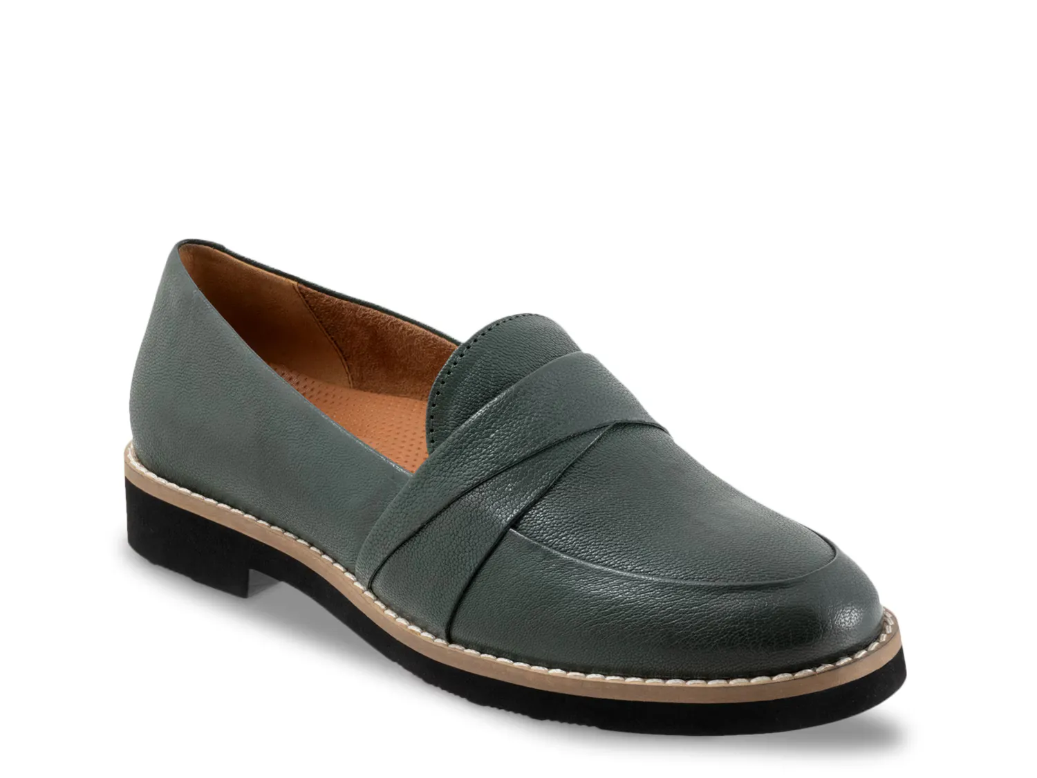 Лоферы Walsh Loafer Softwalk, темно-зеленый