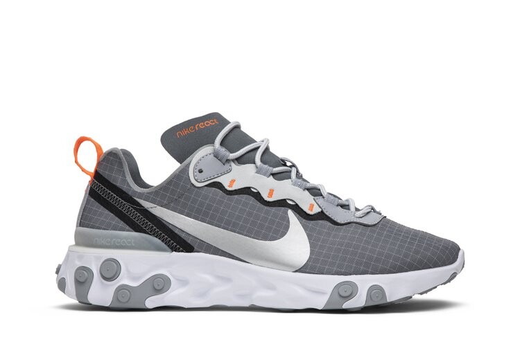 

Кроссовки Nike React Element 55 'Grid - Cool Grey', серый