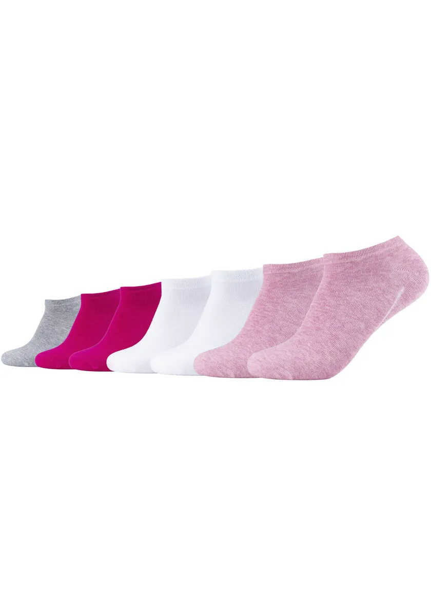 

Носки-кеды Camano (упаковка, 7 пар), цвет Pink-Meliert