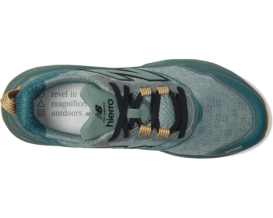 Кроссовки New Balance Fresh Foam X Hierro v9, Dark Juniper/Black/Dried Apricot — фото 2