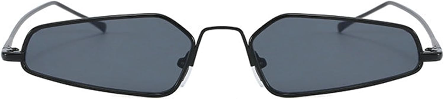 

Солнцезащитные очки Willochra в маленькой оправе «кошачий глаз» для женщин, металлические многоугольные солнцезащитные очки, модные градиентные очки, защита от ультрафиолета UV400, C1