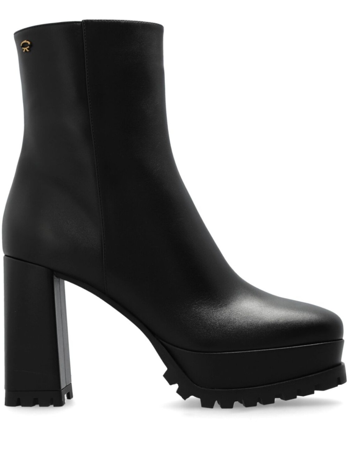 Gianvito Rossi 70-миллиметровые ботинки Harlem, черный
