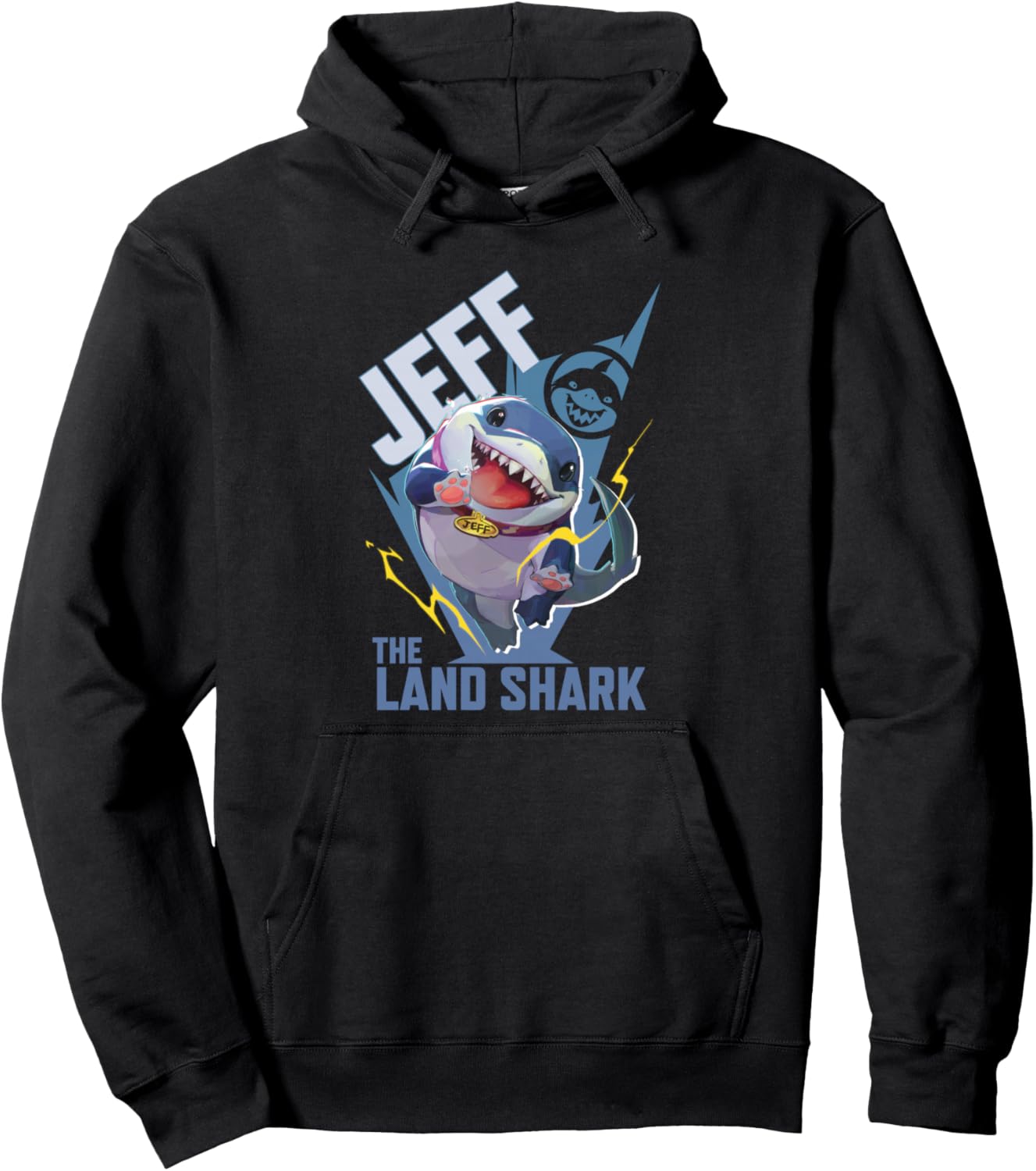 

Худи Marvel Rivals Gamerverse PVP Superhero Jeff the Land Shark, черный