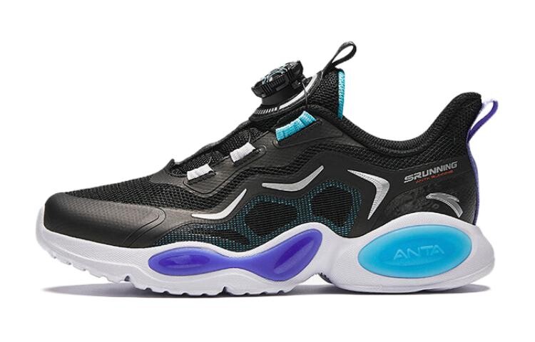 

Детские кроссовки GS Low-top черные/синие Anta Kids, черный/синий