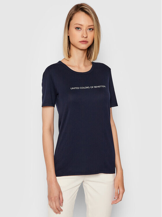 

Футболка стандартного кроя United Colors Of Benetton, синий