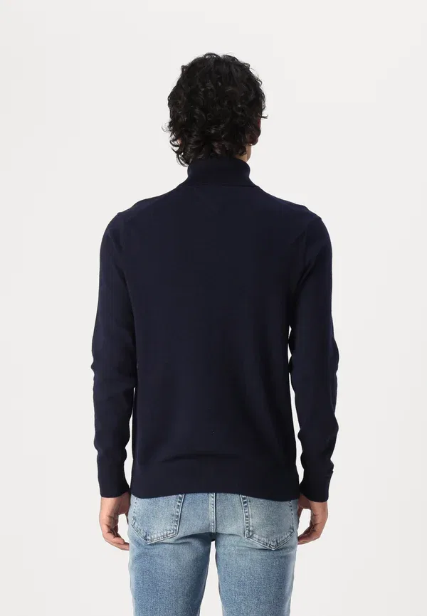 Джемпер Tommy Hilfiger Pima org ctn cashmere roll neck, цвет пустынное небо — фото 3