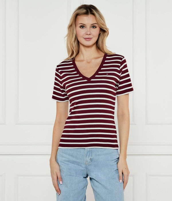 

Футболка Коди Slim fit Tommy Hilfiger, красный