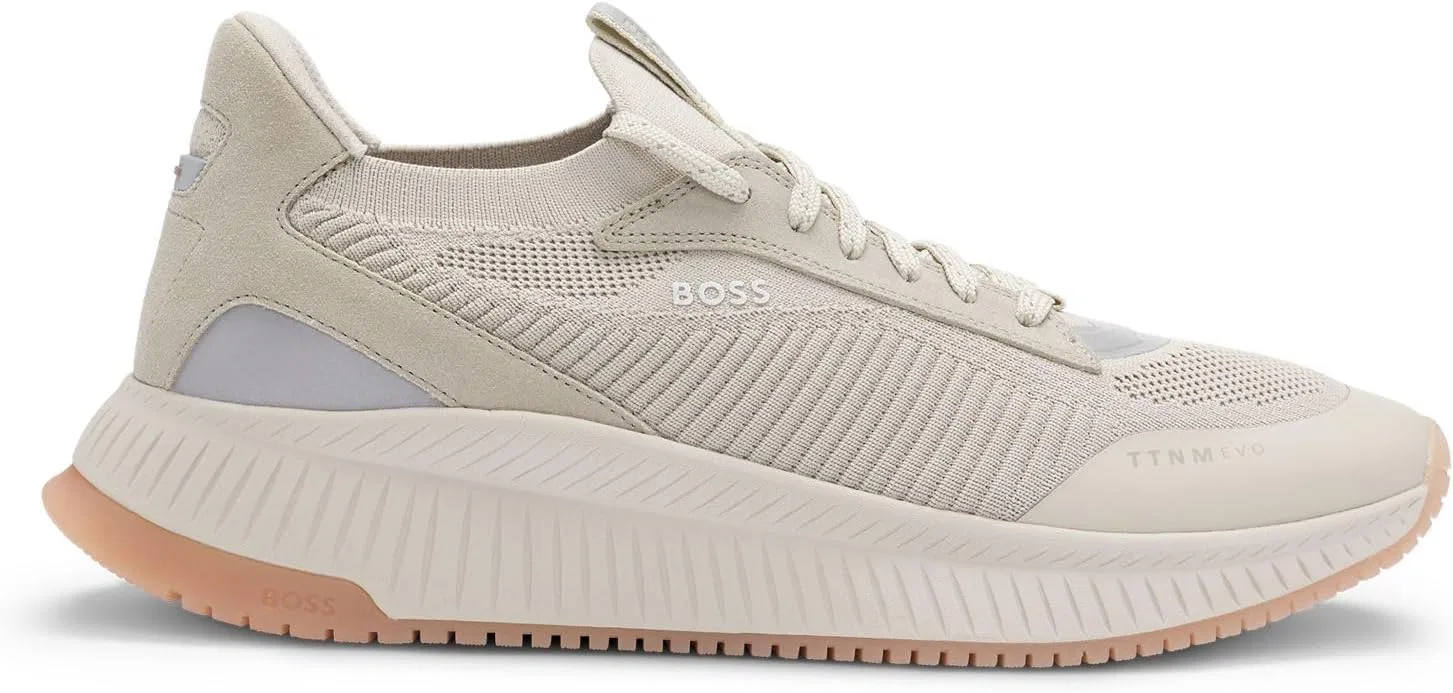Мужские беговые кроссовки Ttnm Evo_slon_knsd BOSS, Light Beige 270