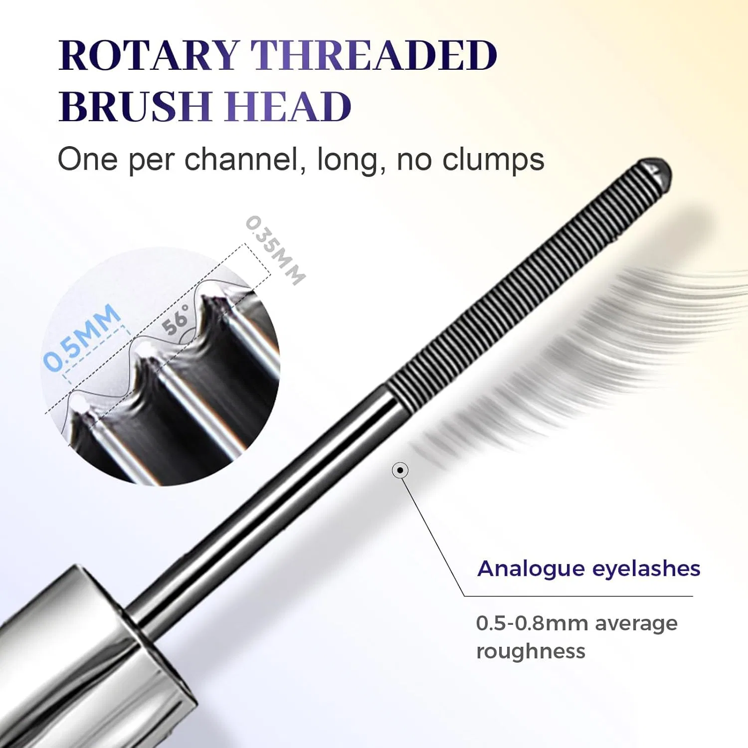 Водостойкая тушь для ресниц 3D Curling Eyelash Iron Generisch, 1 Piece. — фото 4