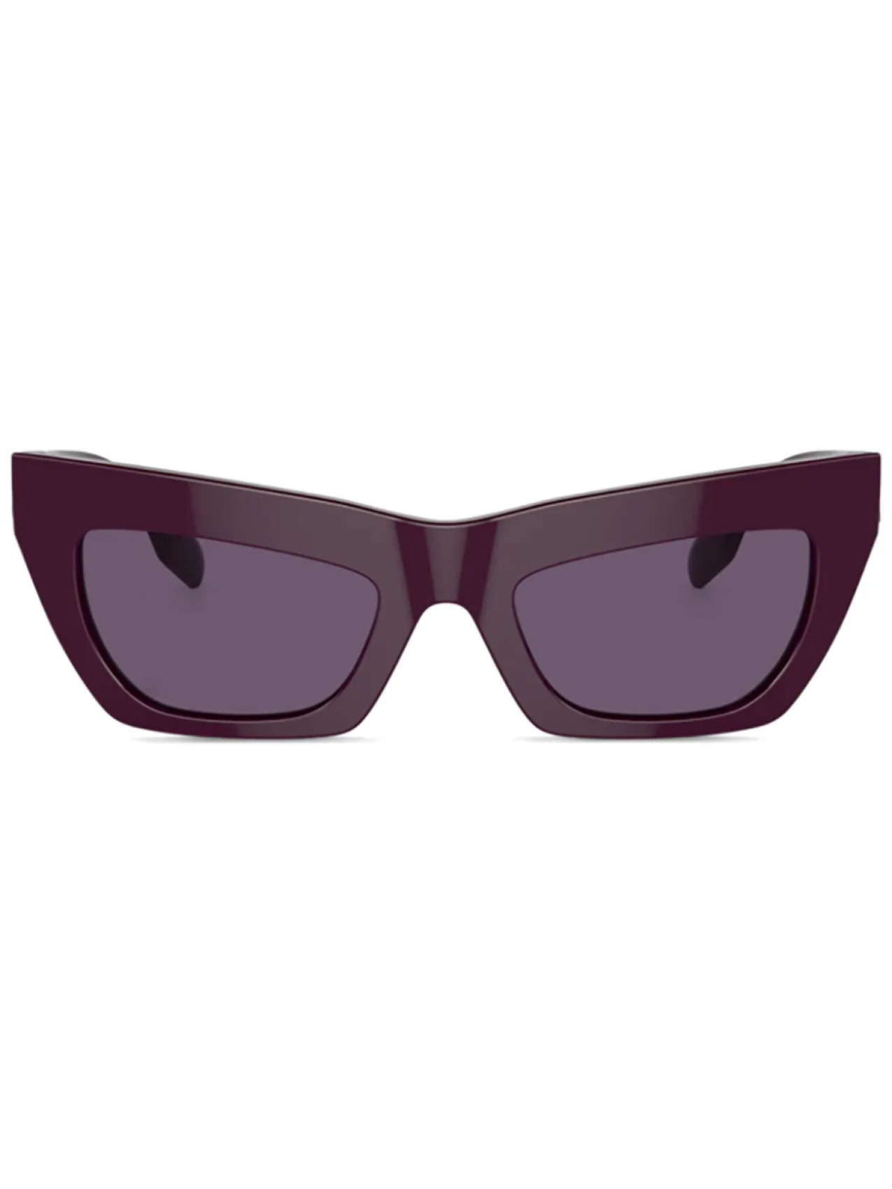 

Солнцезащитные очки в оправе 'кошачий глаз' с логотипом Burberry Eyewear, фиолетовый
