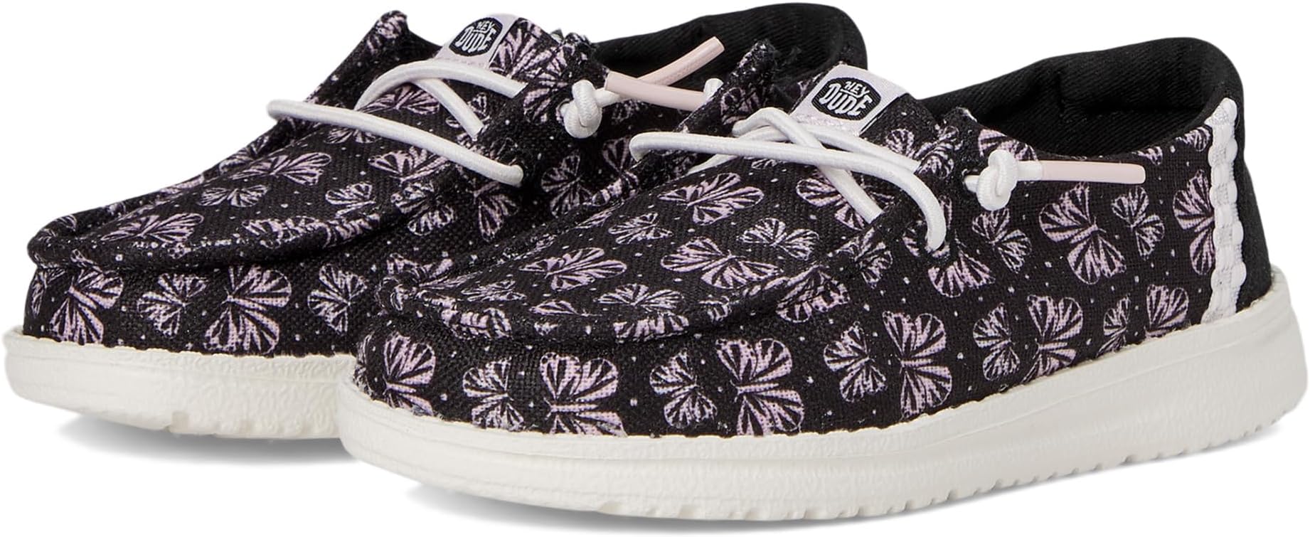 

Кроссовки Hey Dude Kids Wendy Butterfly, Black/Pink