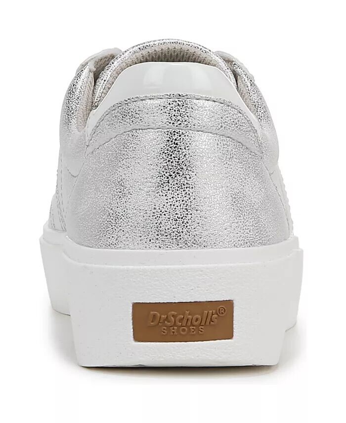 Женские кроссовки Madison с кружевом Dr. Scholl's, серебро — фото 3