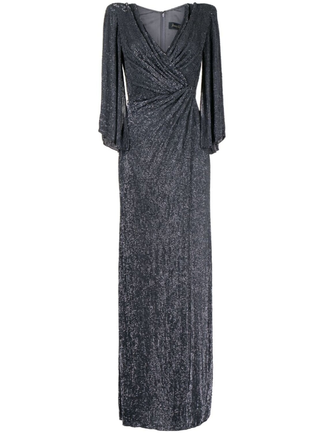 

Декорированное платье Luna с драпировкой Jenny Packham, серебристый