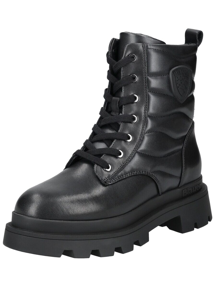 Ботильоны на шнуровке Blauer.USA Lace-Up Ankle Boots, черный