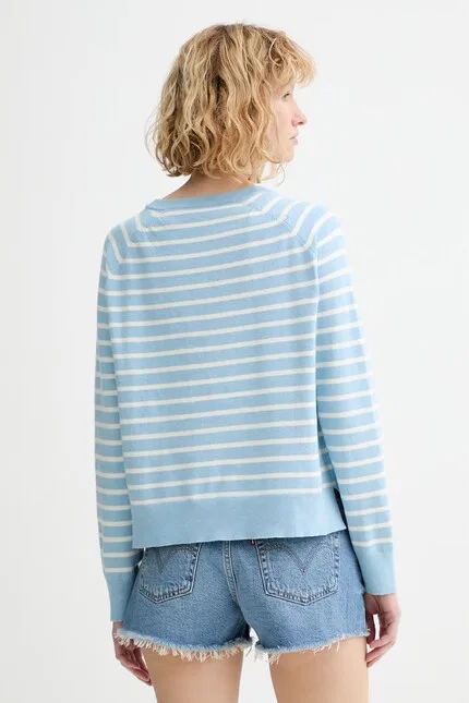 Свитер с V-образным вырезом Tara Super Soft Levi's, синий — фото 3