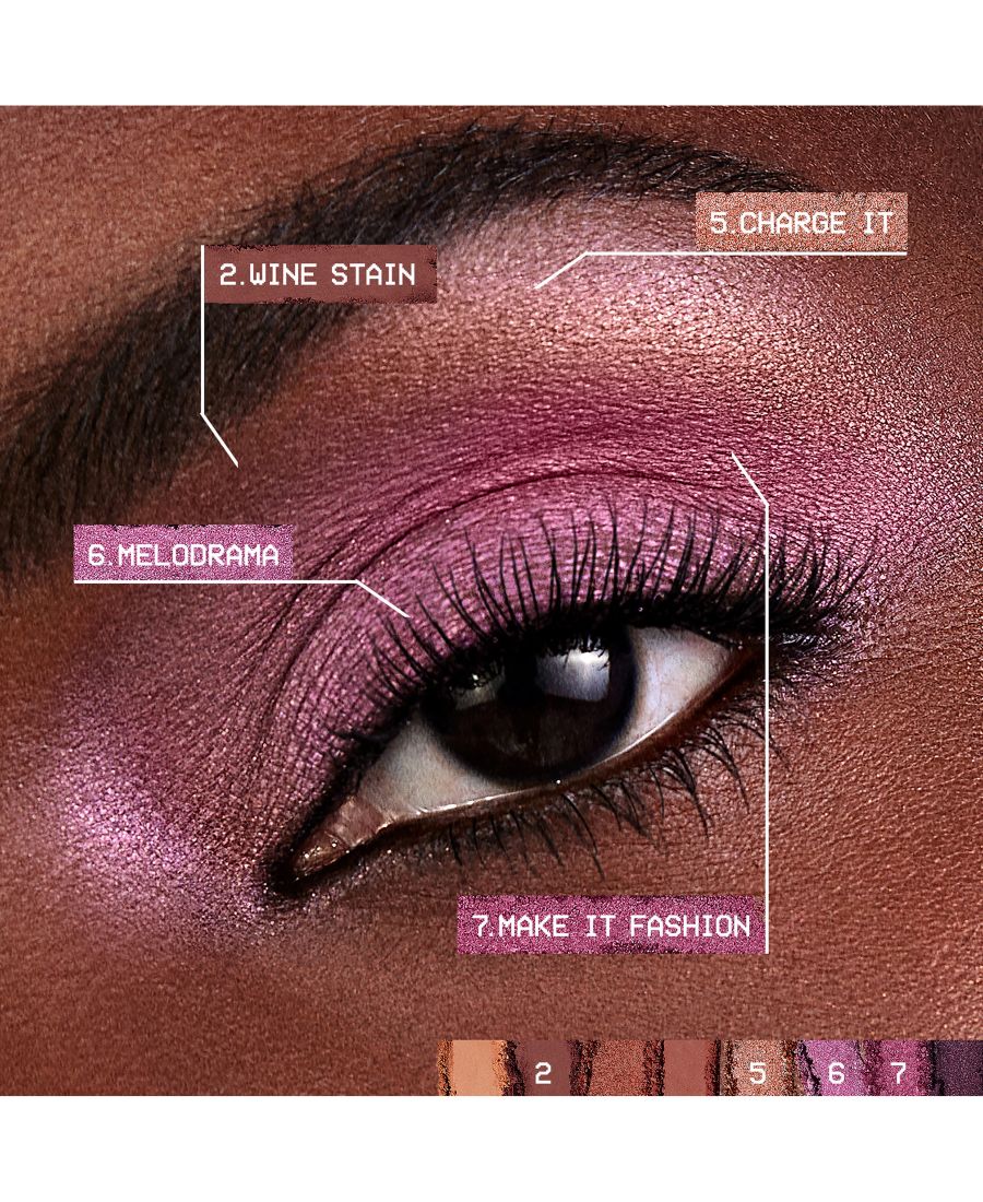 Палетка теней для век Always On Mood Board, 0,24 унции Smashbox, цвет bougie vibes — фото 4