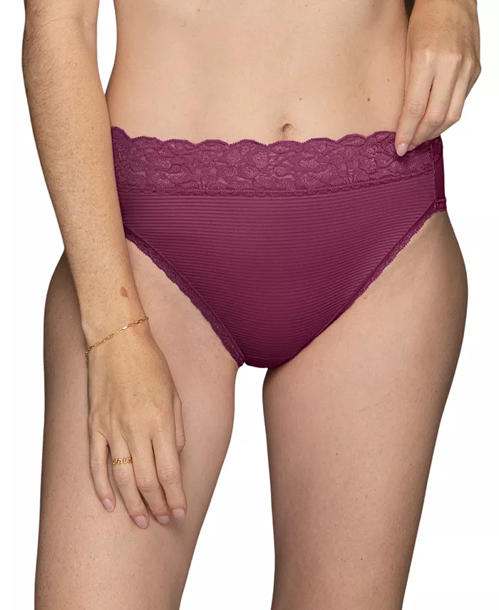 

Женские эффектные кружевные трусы-слипы 13280, доступны большие размеры Vanity Fair, розовый