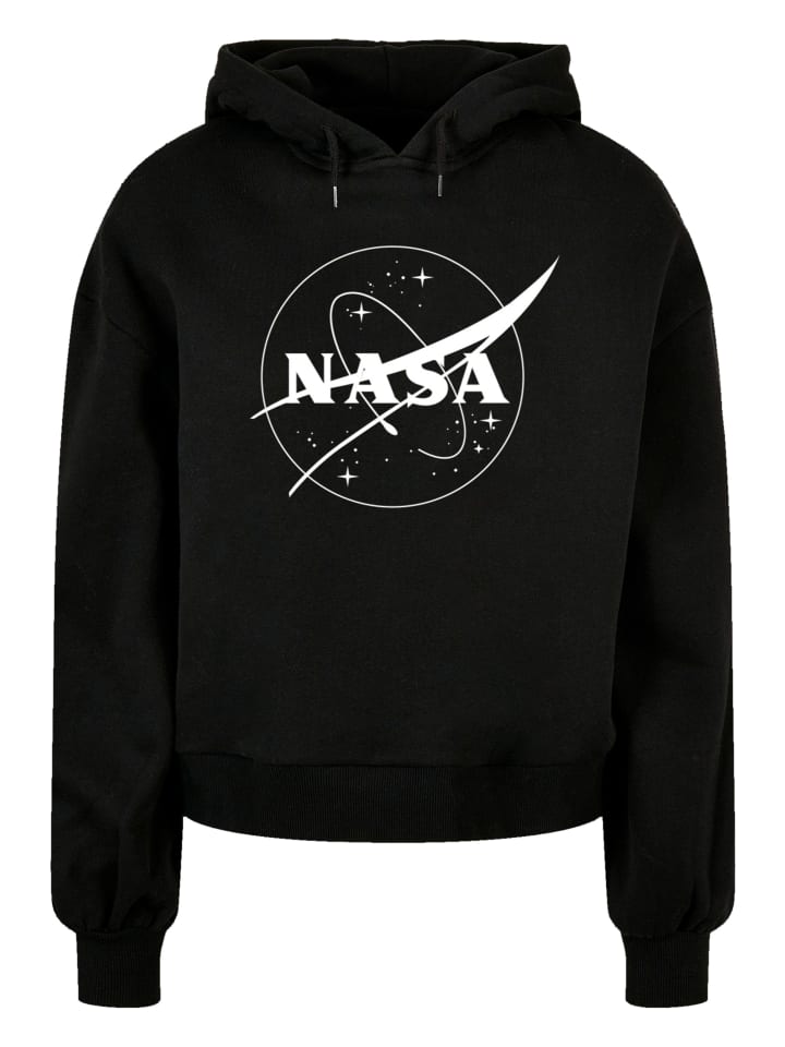 

Толстовка оверсайз из органического материала NASA Classic Insignia черного цвета F4NT4STIC