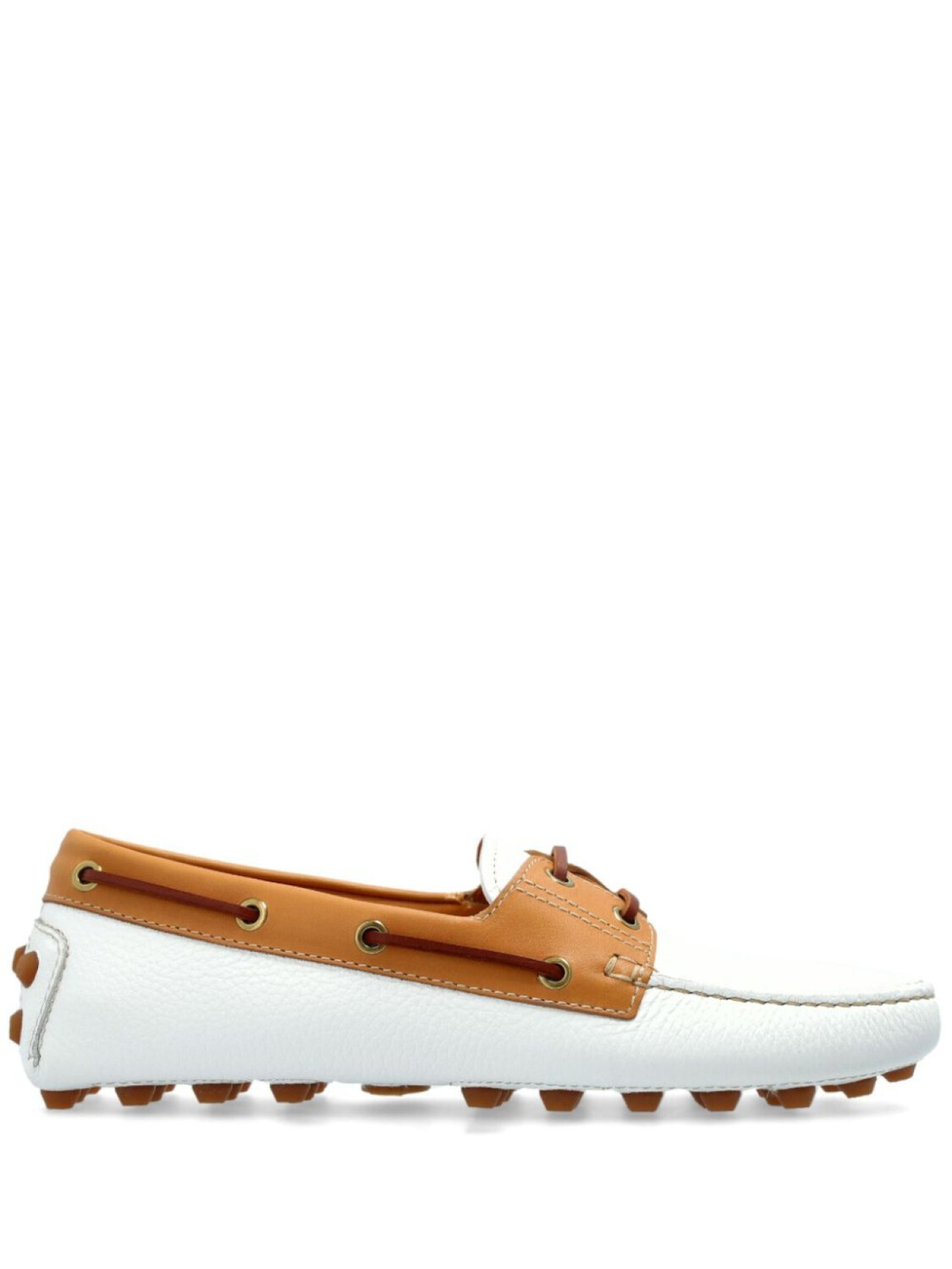 Tod's лоферы на шнуровке, белый