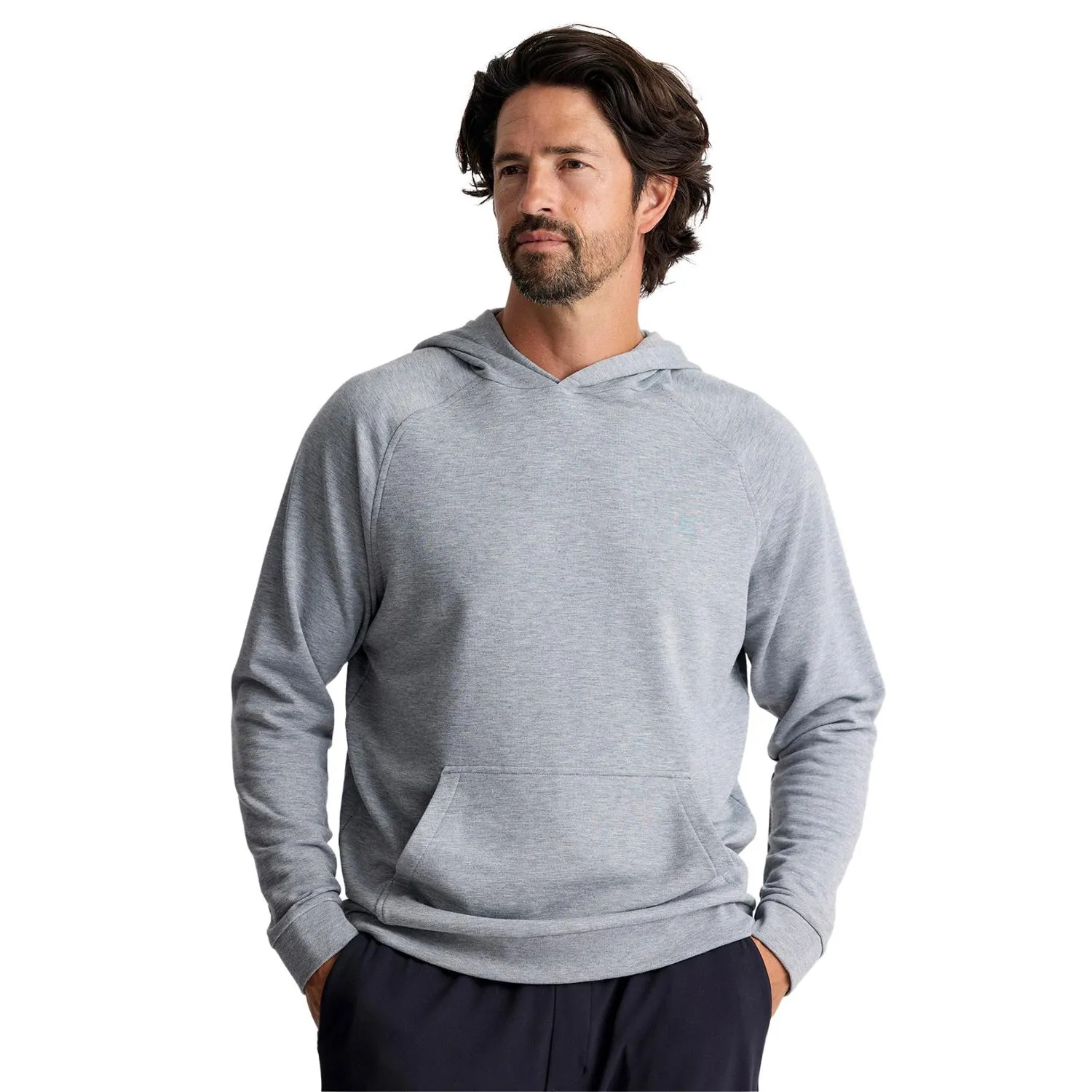 

Легкая флисовая толстовка с капюшоном Free Fly, Heather Grey