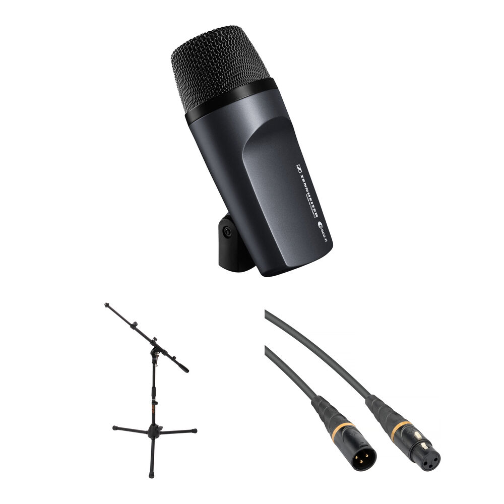 

Динамический микрофон Sennheiser e 602 II Cardioid Instrument Microphone with Stand