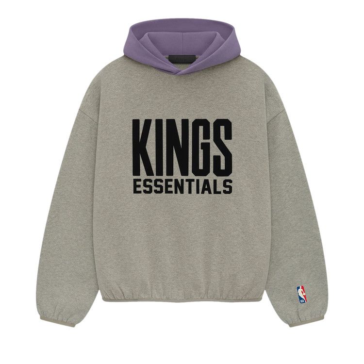

Худи Fear of God Essentials x NBA Sacramento Kings Hoodie, Heather Grey