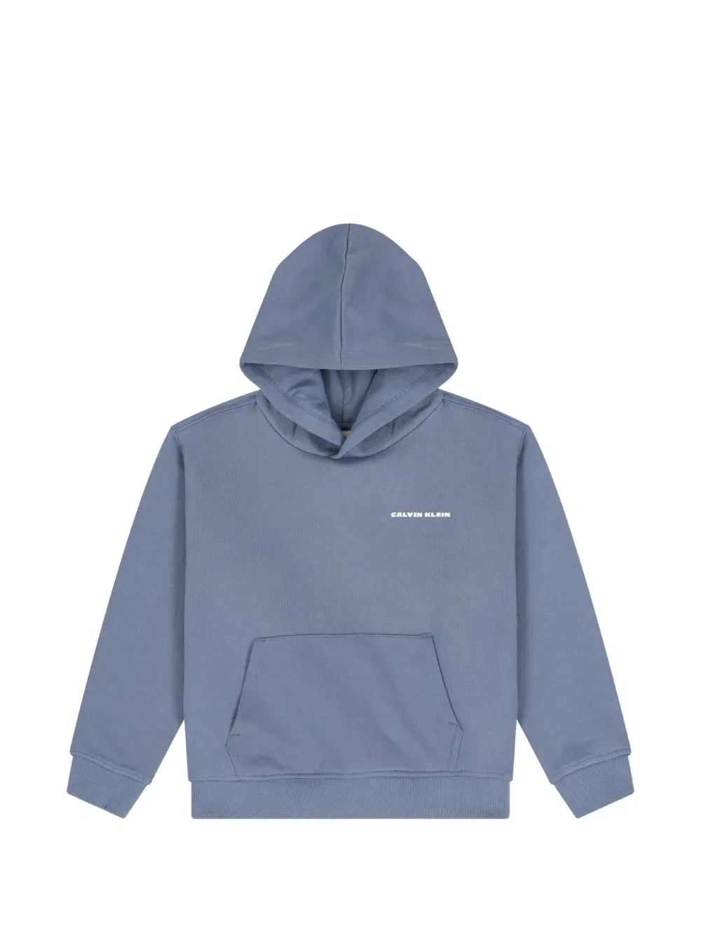 Толстовка с капюшоном и карманом Calvin Klein Kids, синий