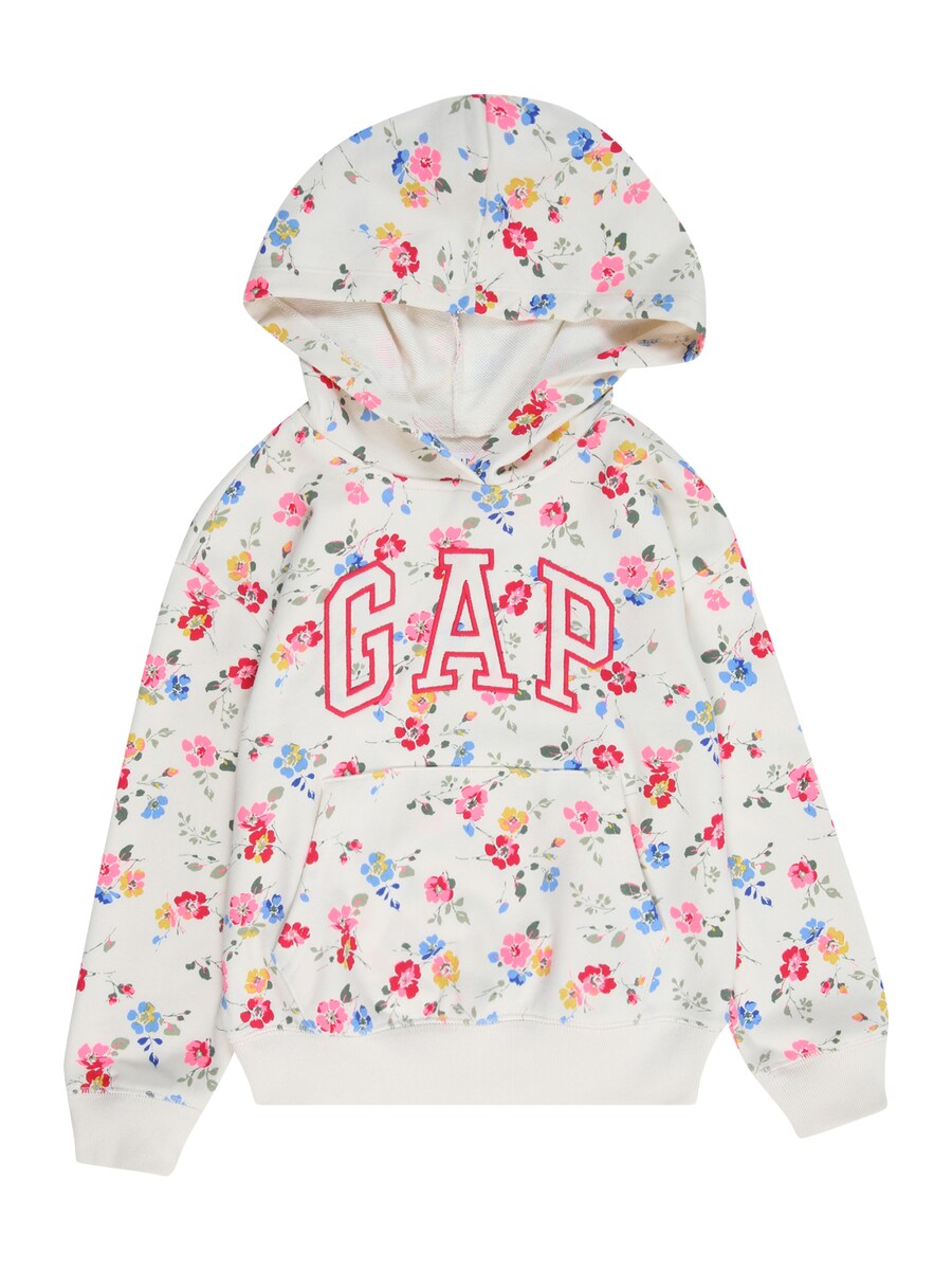 

Толстовка с капюшоном на молнии GAP, белый