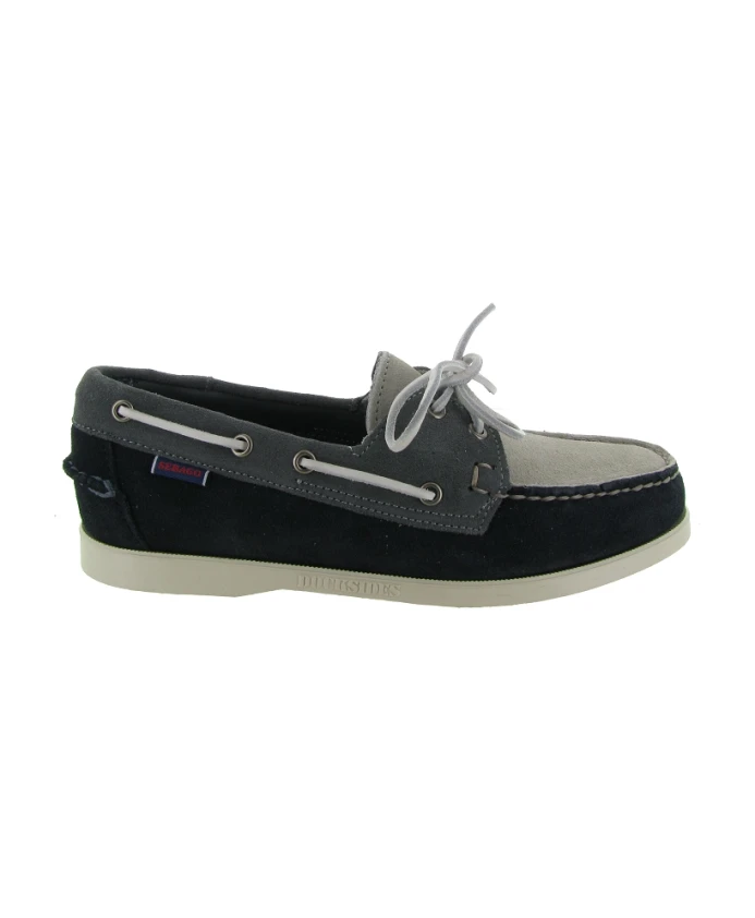 

Туфли-Лодочки Portland с кливером Sebago, синий