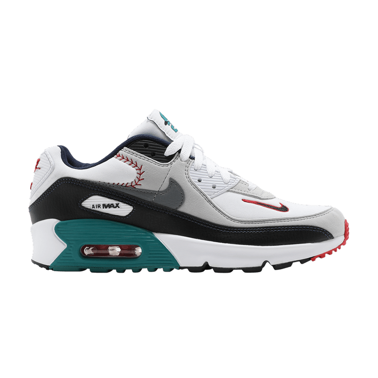

Кроссовки Nike Ken Griffey Jr. x Air Max 90 GS 'Backwards Cap', белый