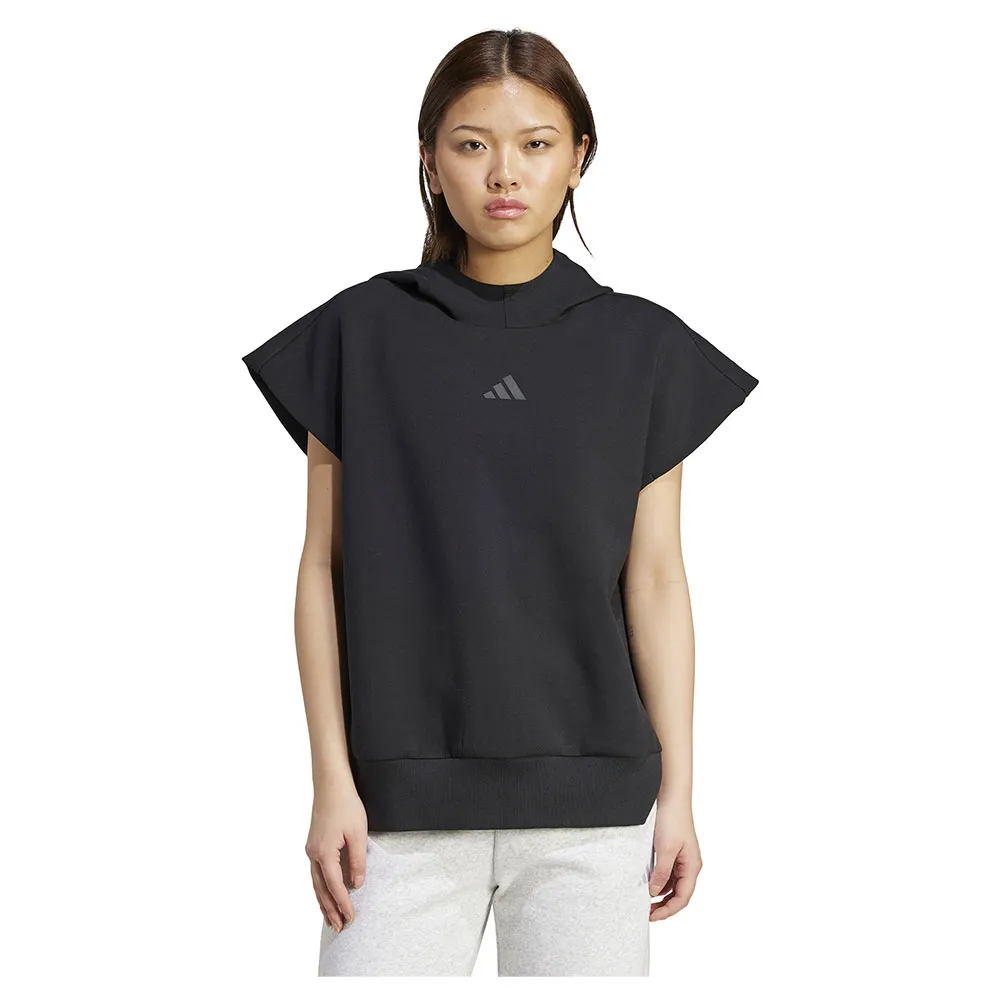 

Худи adidas All SZN Soft Lux Loose Sleeveless, черный