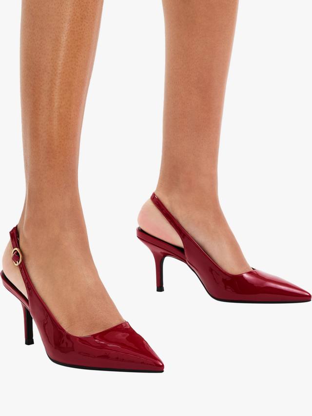 Spirit Patent заостренные лодочки на тонком каблуке Carvela, Bright Red — фото 2