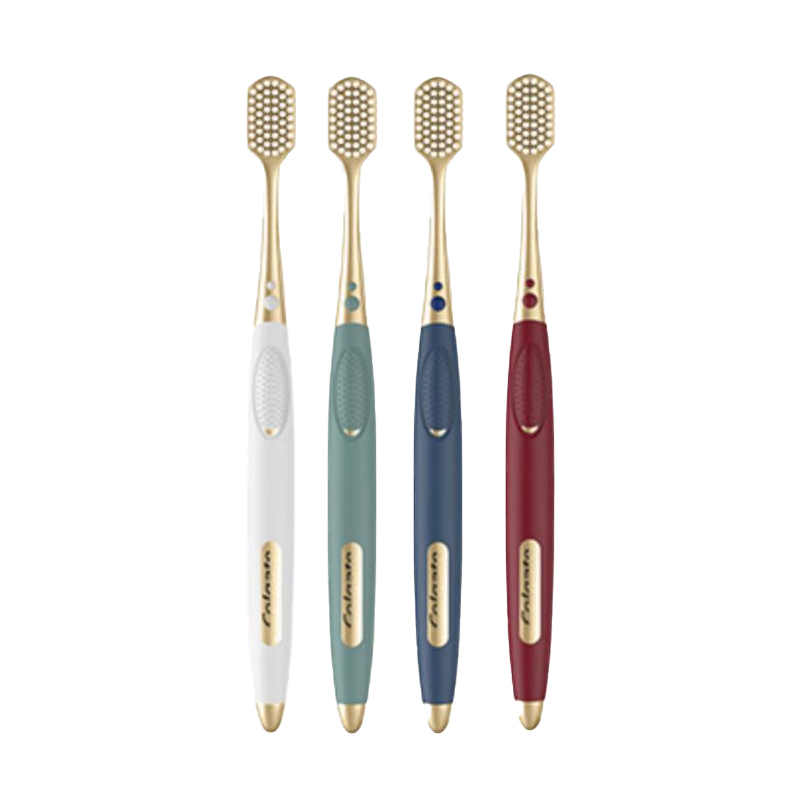 

Зубные щетки с 48 щетинками, широкой головкой и защитой десен, супермягкие щетинки, очищение, 1 шт/2 шт/4 шт/8 шт COLGATE