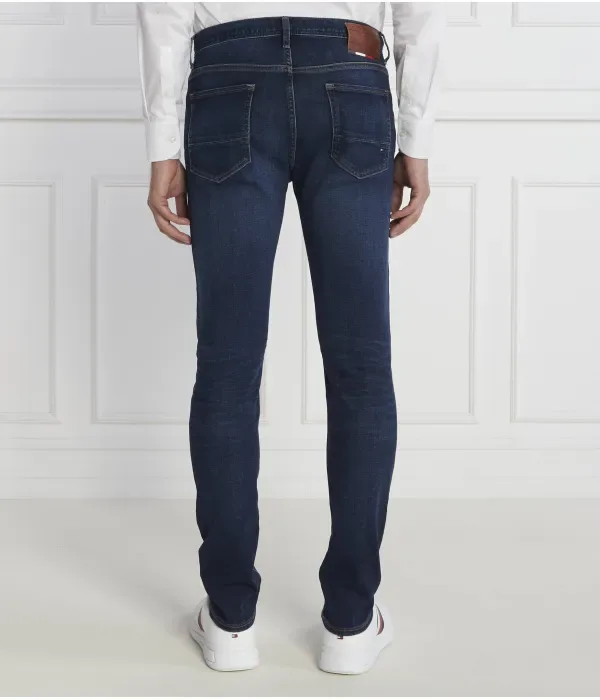 Джинсы BLEECKER MORTON slim fit Tommy Hilfiger, темно-синий — фото 4
