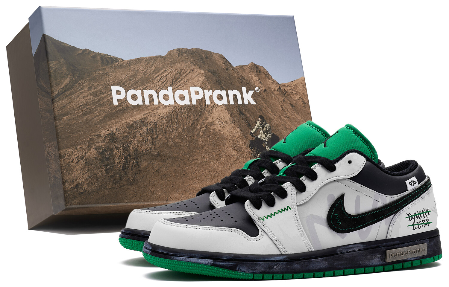 

Jordan Air Jordan 1 Vintage Баскетбольные кроссовки мужские, Черный/Белый/Зеленый, Серый, Jordan Air Jordan 1 Vintage Баскетбольные кроссовки мужские, Черный/Белый/Зеленый