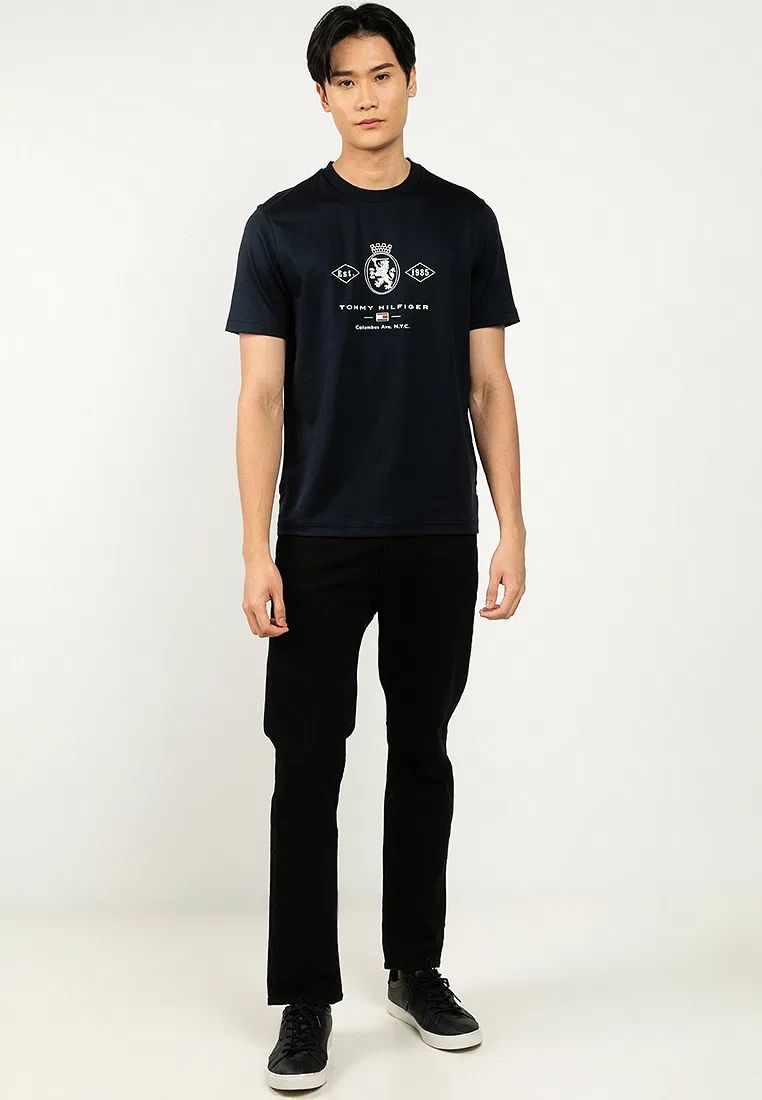 Футболка с графическим принтом, Tommy Hilfiger, цвет Desert Sky — фото 4