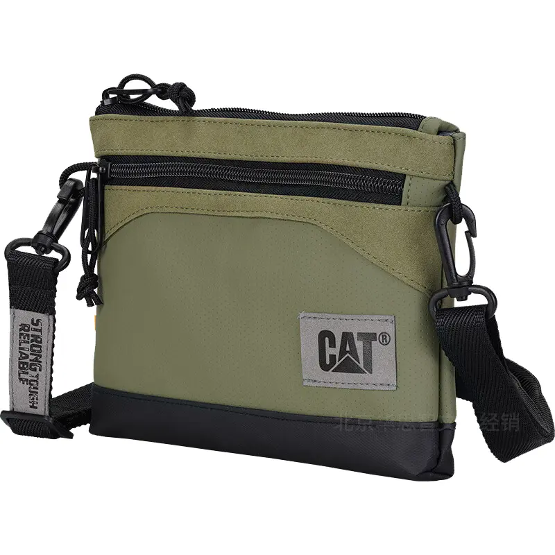 

CAT 1,3-литровый наплечный рюкзак через плечо из полиэстера разноцветный унисекс, Army Green 84632-552