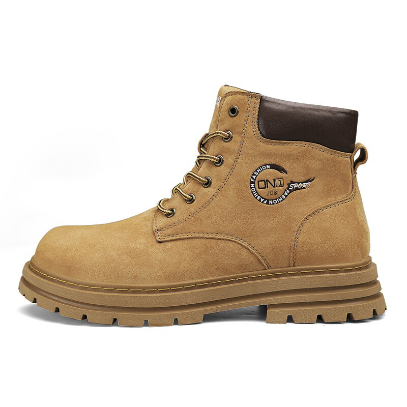 

Мужские ботинки Cahhrrn X Martin Boot Men Beige Jioushen